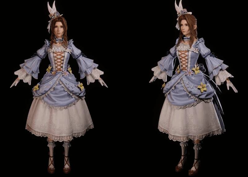 《最终幻想》蒂法和爱丽丝等角色新3D模型图