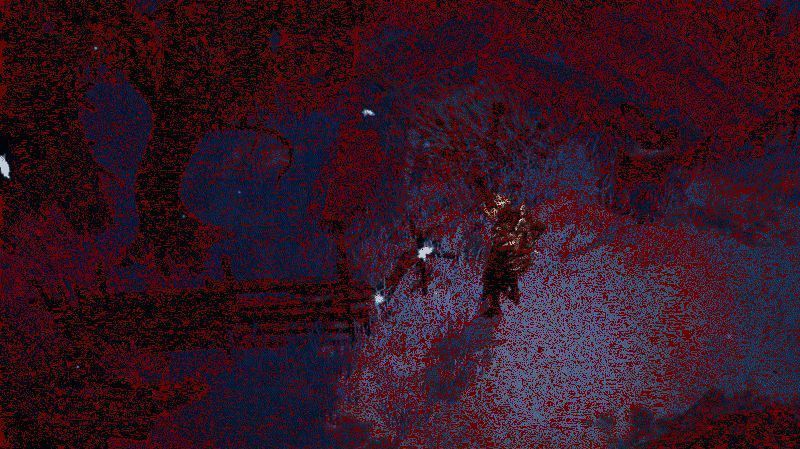 《暗黑破坏神:不朽》雪原场景动图