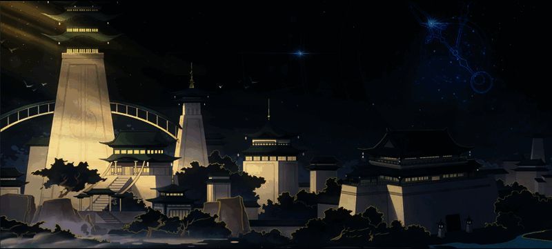 赛尔号周年庆国风星系画面