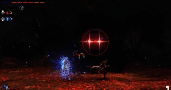 森林女王琪亚娜大狗扑咬攻击画面