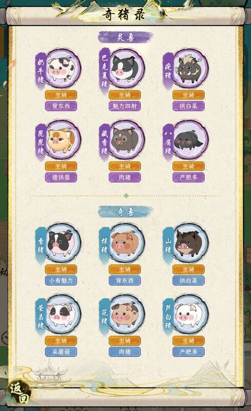 《华夏千秋》猪猪食物相关图片