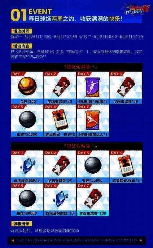 《队长小翼：王牌对决》游戏福利画面