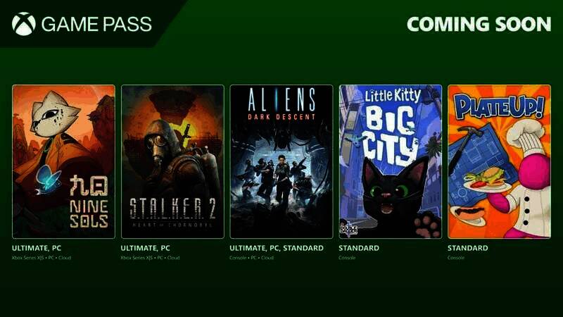 Xbox Game Pass 11月下旬新增游戏相关图片