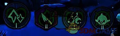 小丑阿巴徽章搭配展示图