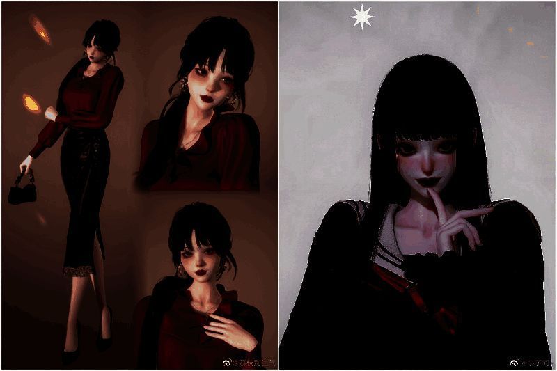 玩家还原的反派形象