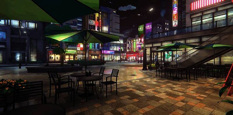 都市探索场景图