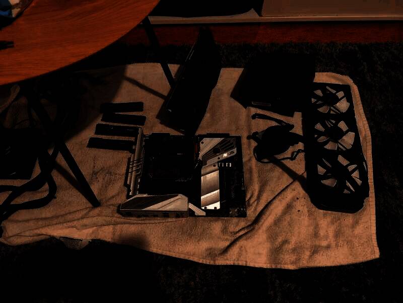 电脑内部硬件配置