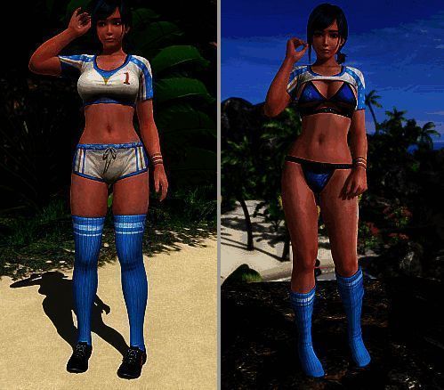 《死或生：沙滩排球女神假期》足球泳装包