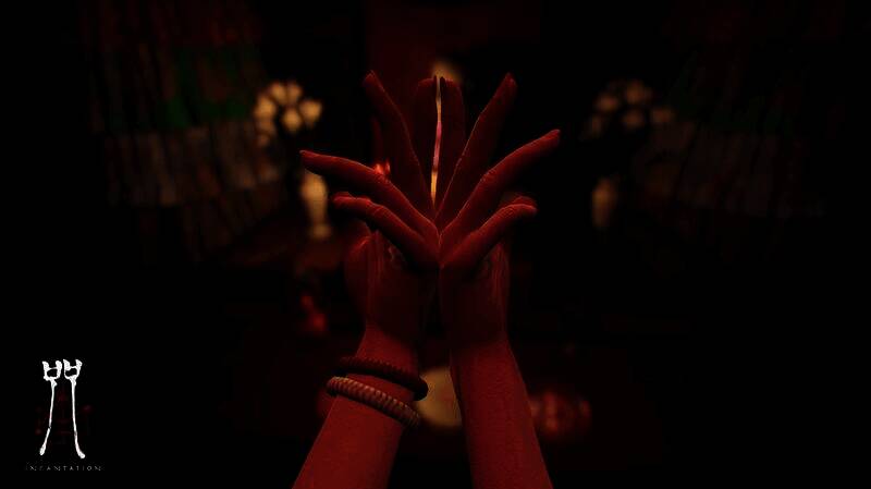 《咒》游戏中的场景