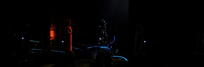 摆放雕像获取宝箱图示