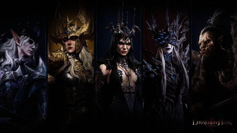 《代号：Dragon》英雄流派画面