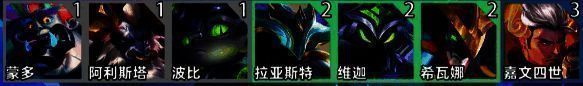 特定阵容羁绊展示图片