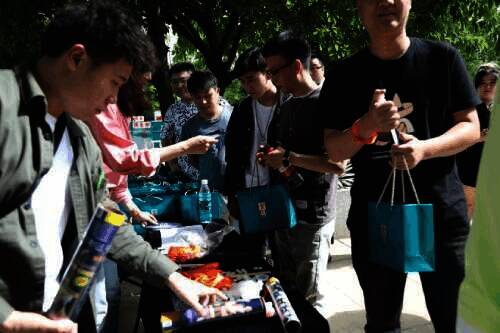 玩家签到领取伴手礼照片