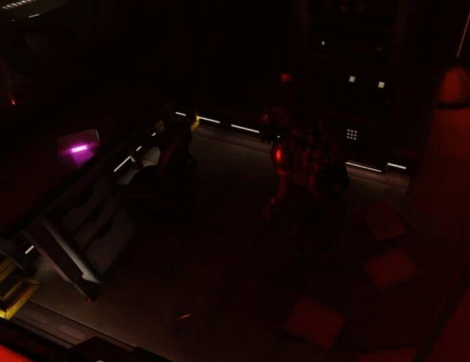 雾霭实验室场景图片