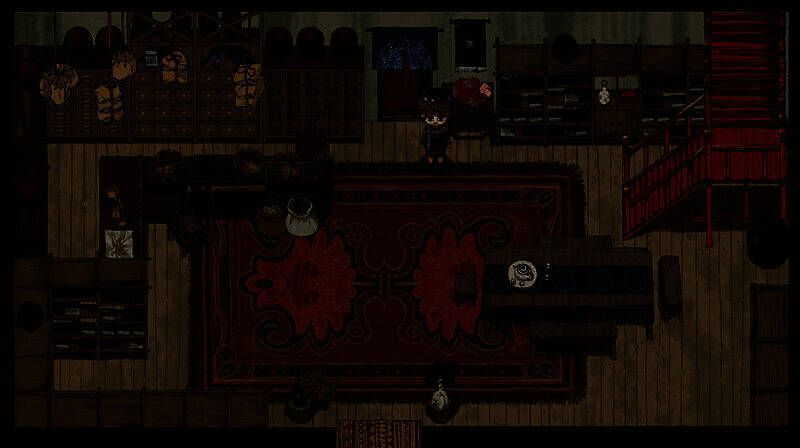 《雾隐》游戏中苗画风格画面