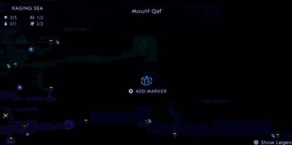 从灯塔区域右边往下跳画面