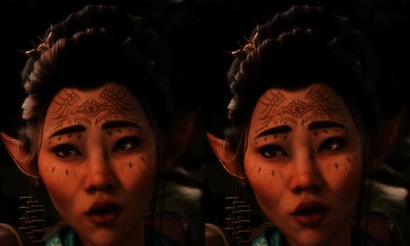 《龙腾世纪4：影障守护者》角色发型细节