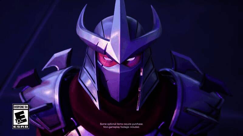 《堡垒之夜》与《忍者神龟》联动相关画面