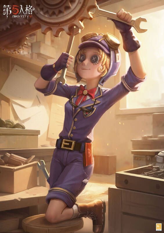 机械师 - 倒角在装配间工作的画面