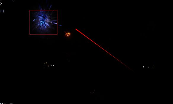 在头像前留下分身图