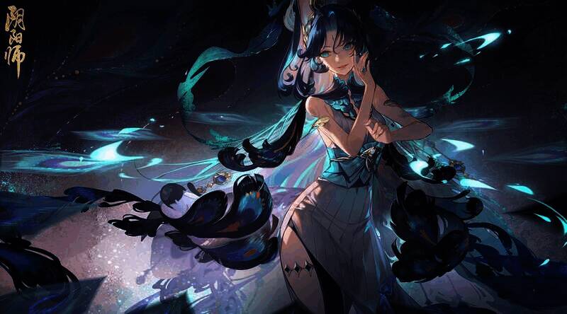 《阴阳师》孔雀明王相关画面