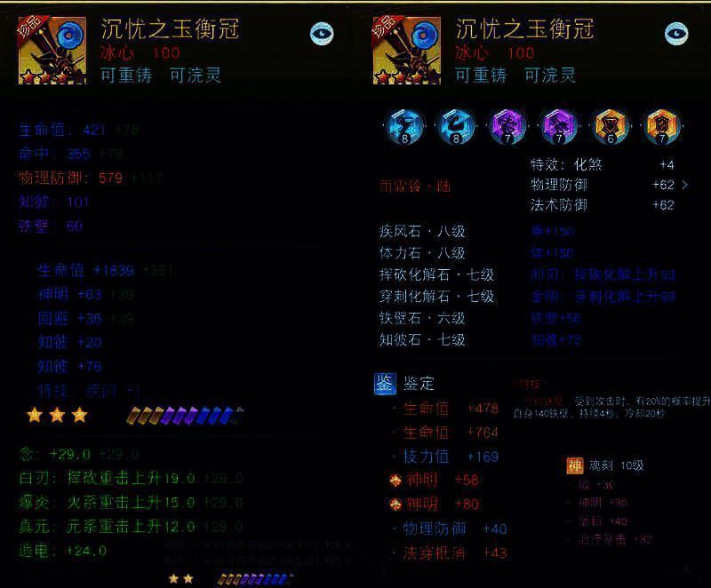 100级【沉忧之玉衡冠】展示图