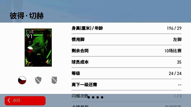 游戏中的切赫形象