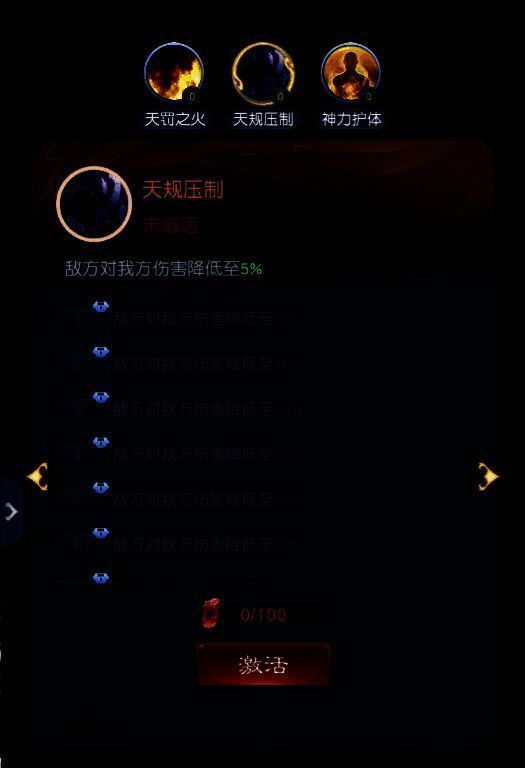 玩法专属技能界面图2