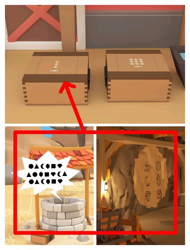 矿洞场景及第二个场景猪食槽旁左侧箱子