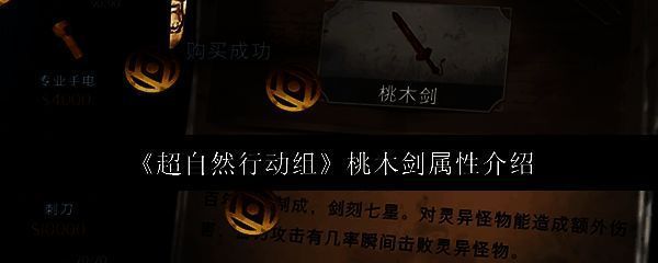 超自然行动组相关画面