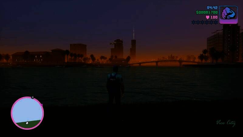 《GTA:三部曲-终极版》更新后的游戏画面