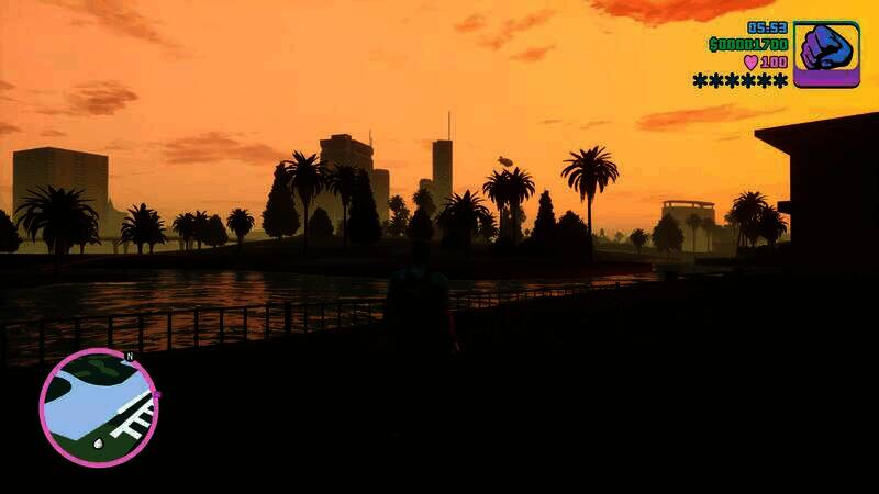 《GTA:三部曲-终极版》更新后的游戏画面