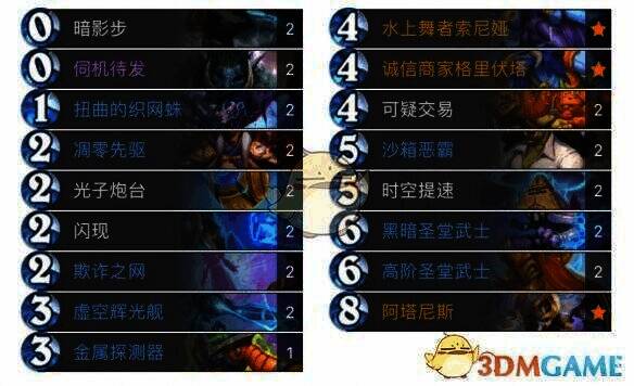 炉石传说翡翠梦境版本星灵贼卡组相关图片2