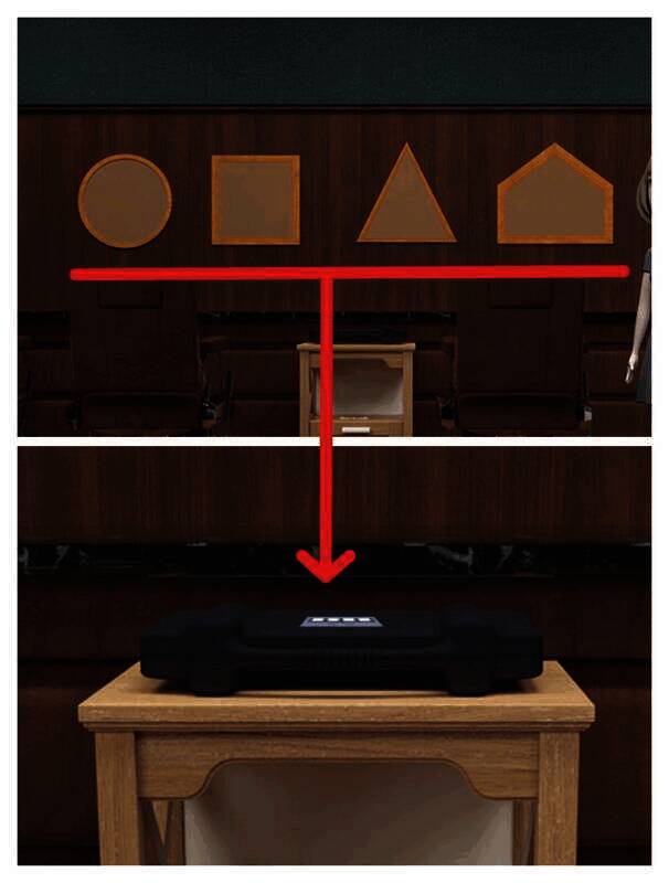 根据墙上图形打开黑色工具箱得螺丝刀