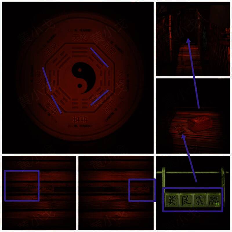 调整密码锁获得小零件的画面
