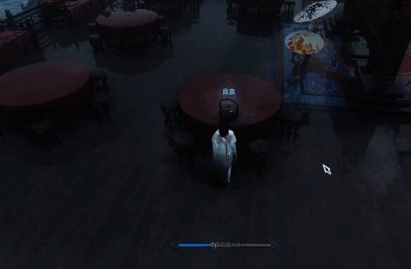 《逆水寒手游》与熙春楼小二及桌子互动场景1