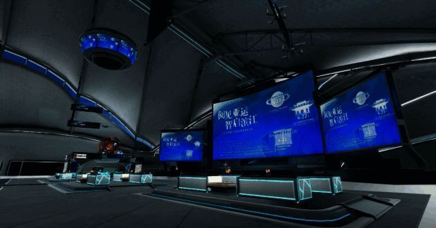 企业在元宇宙中搭建阅读空间示意图