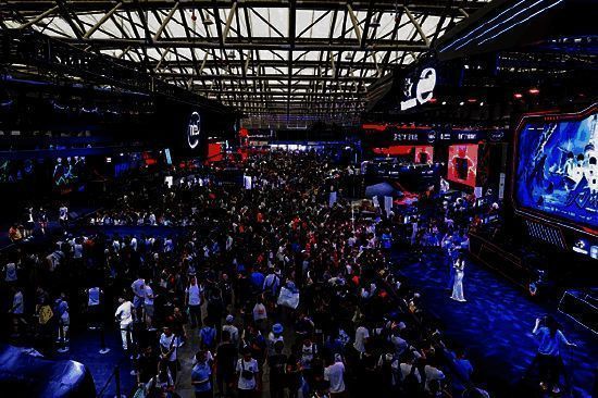 ChinaJoy展示区相关图1