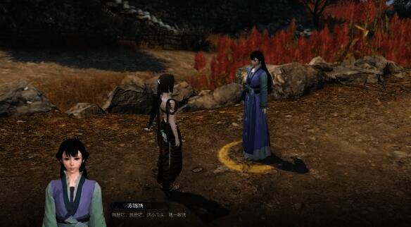 带着猪崽和苏锦绣对话完成奇遇画面