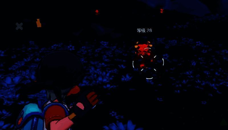 捕捉火花种子场景图片