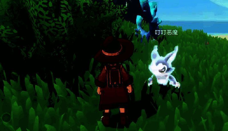 玩家与恶魔叮互动图片