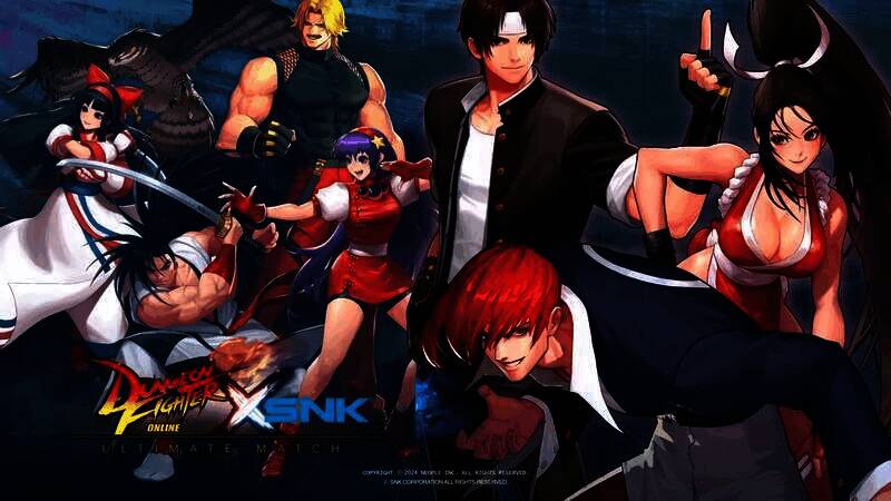 DNF与SNK联动活动精彩画面