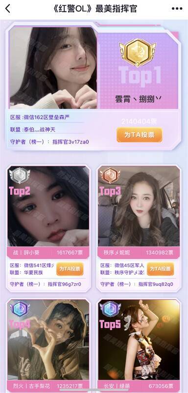 最美指挥官决赛人气选手图 1