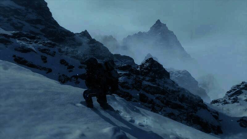 《死亡搁浅》游戏画面对比