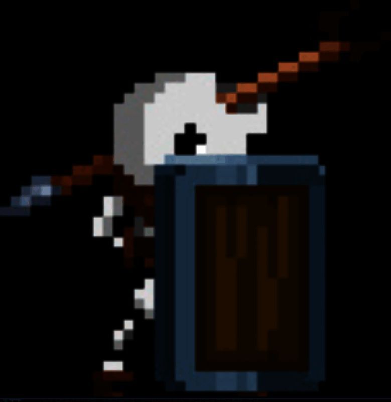 力量小骨盾矛形象