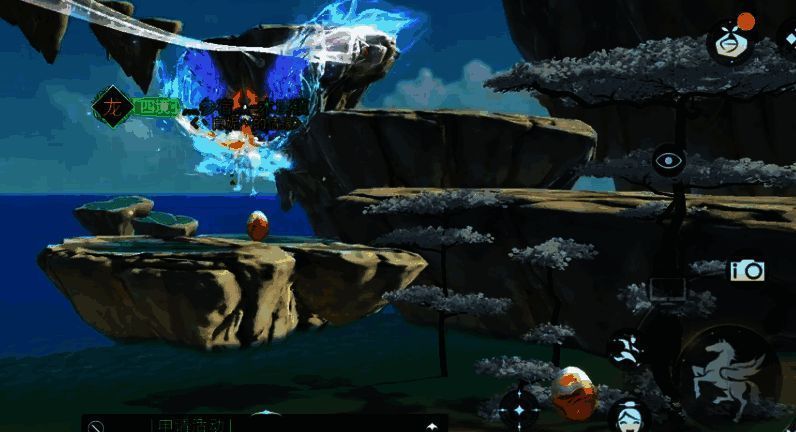 落神渊地图西南方向月隐婆婆处的神龙秘宝位置图