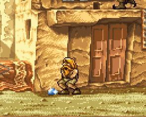 《合金弹头》游戏里的人质老头