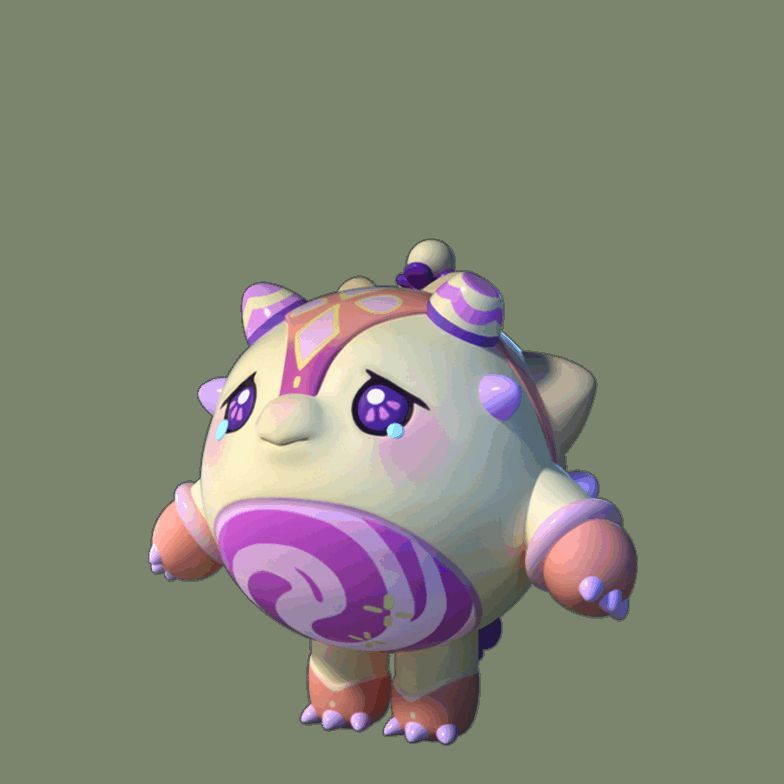 《蛋仔派对》勇闯龙蛋岛甲龙晶晶形象图