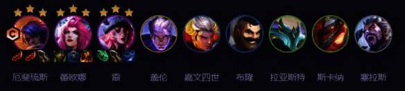 金铲铲之战S14重装亚飞阵容构成图片