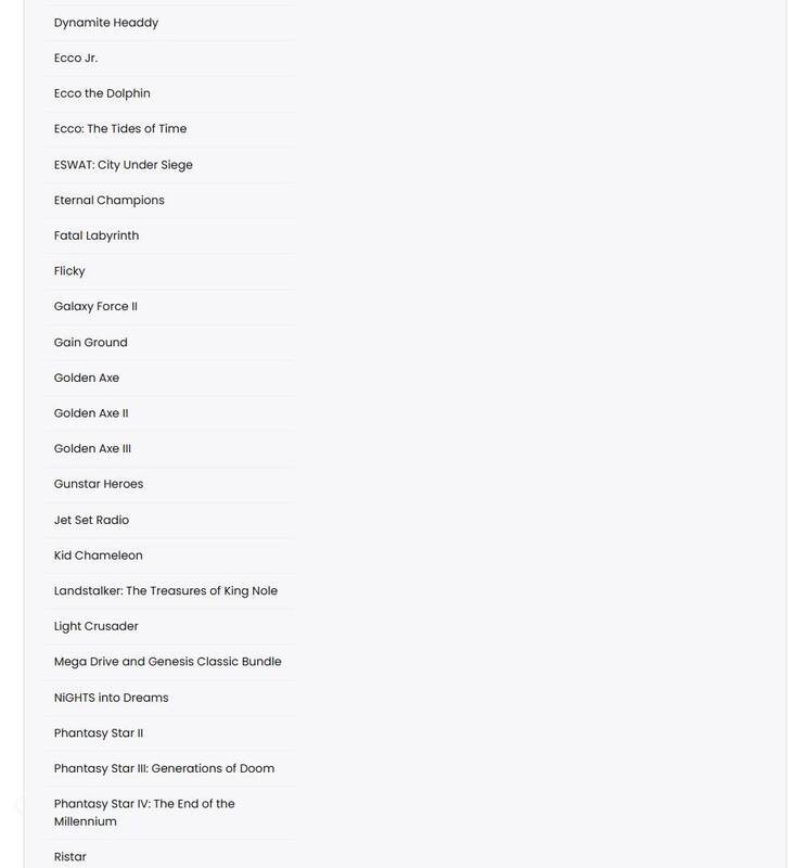 世嘉经典游戏相关图片4